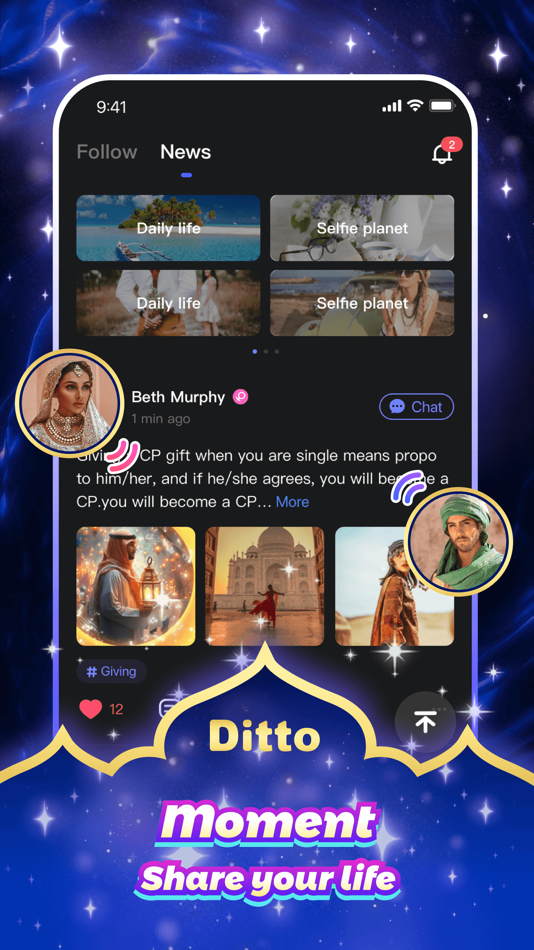 #4. Ditto Live-Match&meet someone (iOS) 由: HUDONG TECHNOLOGY