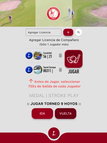 Canguro Golf iPad screenshot
