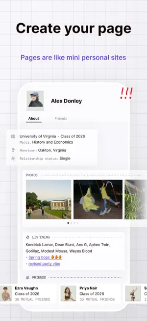 HOMEPAGE - Join the network! screenshot 2