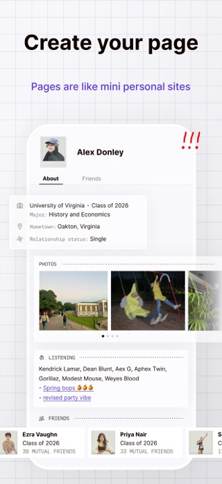 HOMEPAGE - Join the network! Screenshot 2 of 4