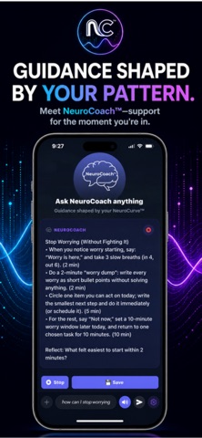 NeuroCurve™ screenshot