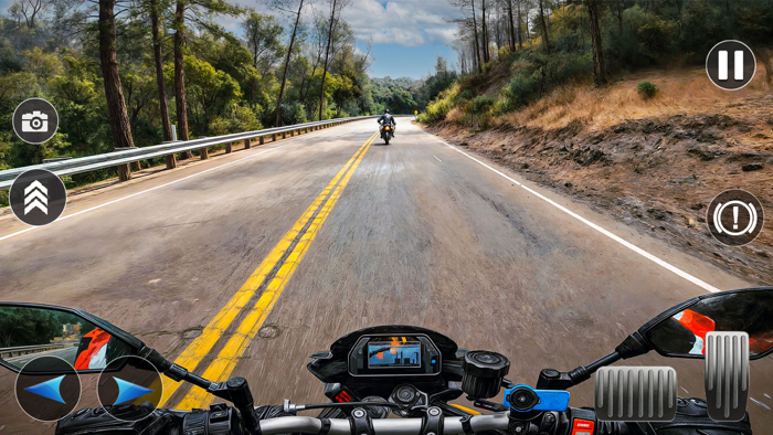 Motorbike Traffic Racer Games