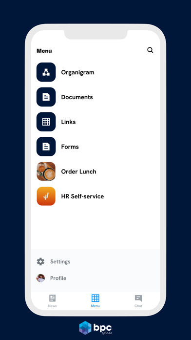 App screenshot