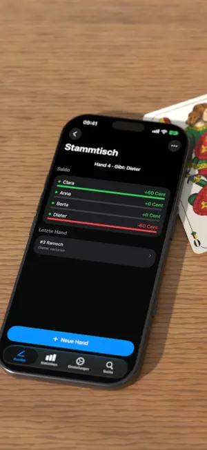 Schafkopf Zettl screenshot 1
