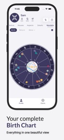 Horos - Birth Chart screenshot