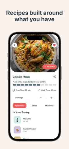 Zaki: Meal Planner & Pantry screenshot