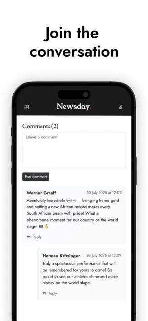 Newsday: SA Breaking News iPhone screenshot 4