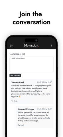 Newsday: SA Breaking News iPhone screenshot 4