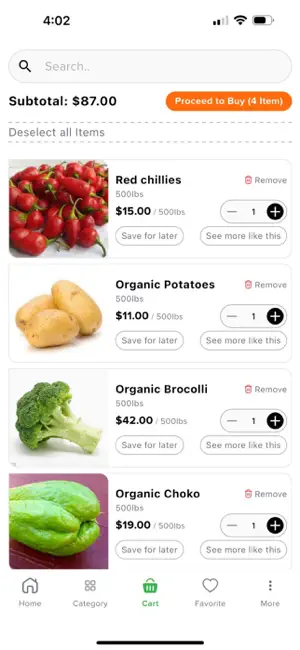 Organic Foodie screenshot 4