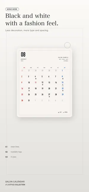 Salon Calendar screenshot 4