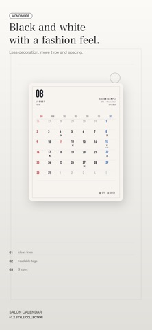Salon Calendar Screenshot 4 of 7