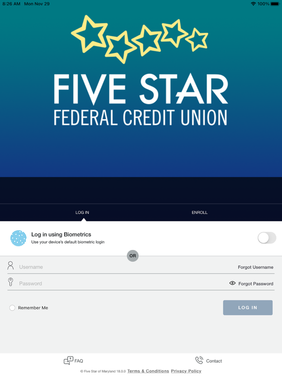 Screenshot #4 pour Five Star FCU Card Mgr.