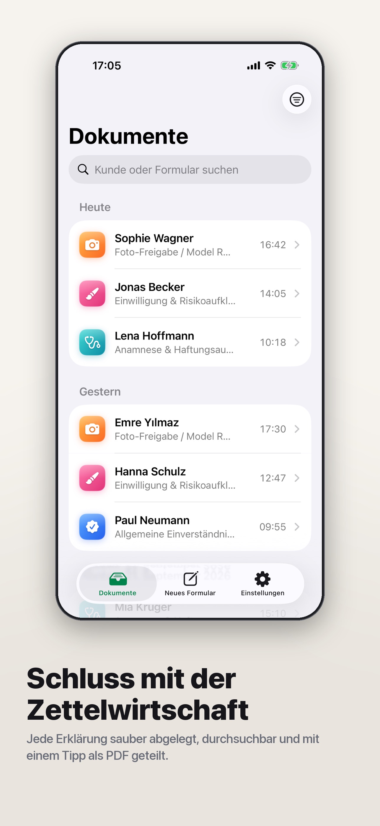 Screenshot 4 of Einverständnis