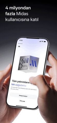 Midas: Borsa Hisse Alım Satım iPhone screenshot