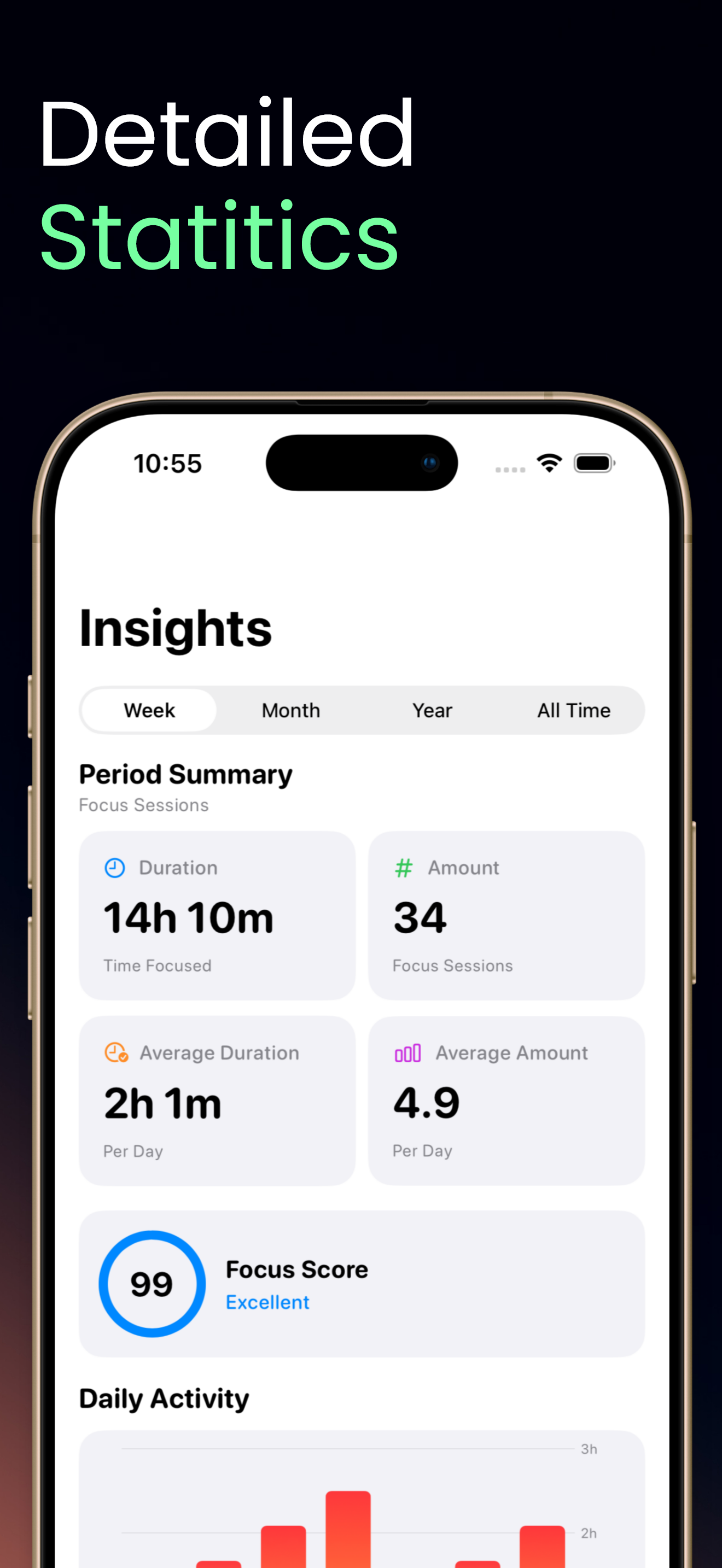 Pomoly Focused Working screenshot 2