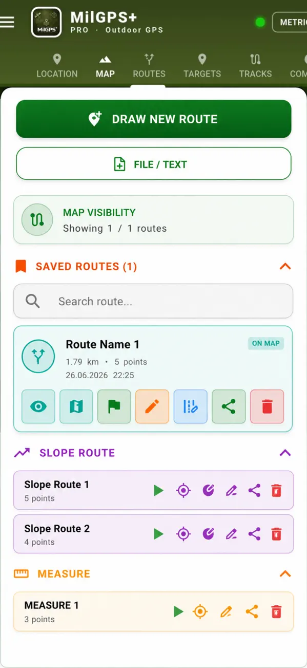 Screenshot #3 pour MilGPS+