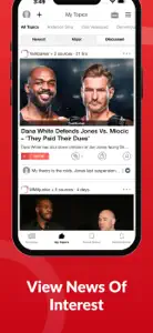 MMA News: Match Results & More screenshot #4 for iPhone