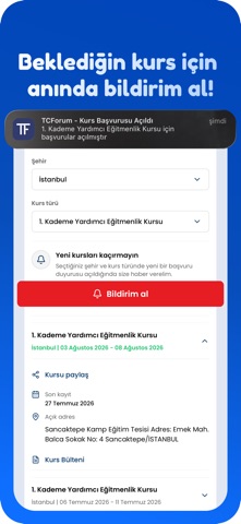 TCForum: Kurs ve Forum iPhone screenshot 2