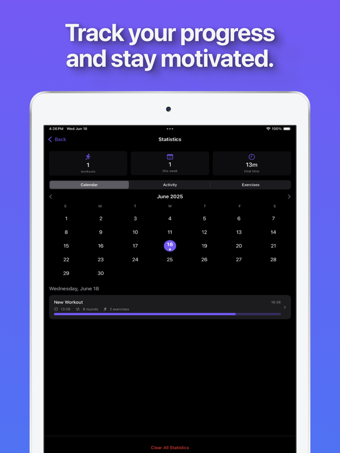 Active and Fit Workout Timer