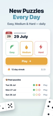 Pips Game: Daily Logic Puzzle Screenshot 4 of 6