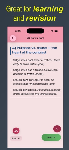 Spanish Grammar - Intermediate Screenshot 5 of 7