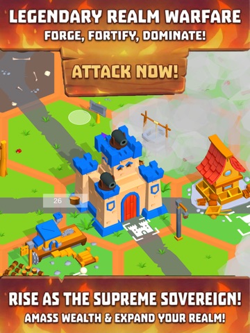 King Defender: Tycoon Empire iPad screenshot