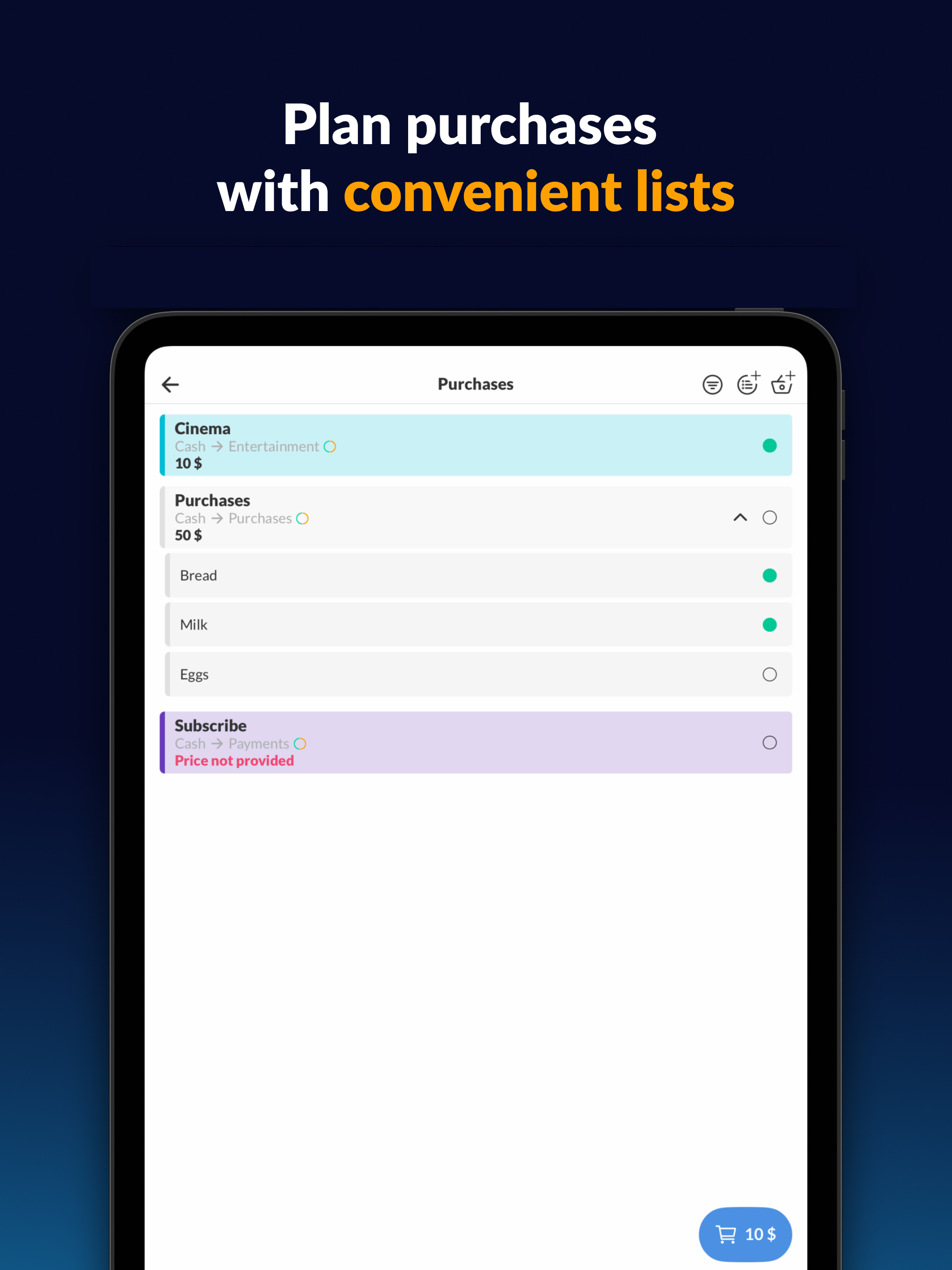Finatics: Financial Control screenshot 12