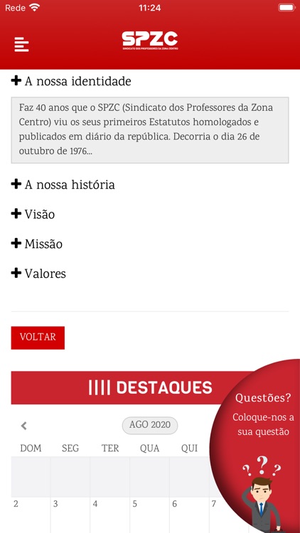 SPZC Sindicato de Professores screenshot-8