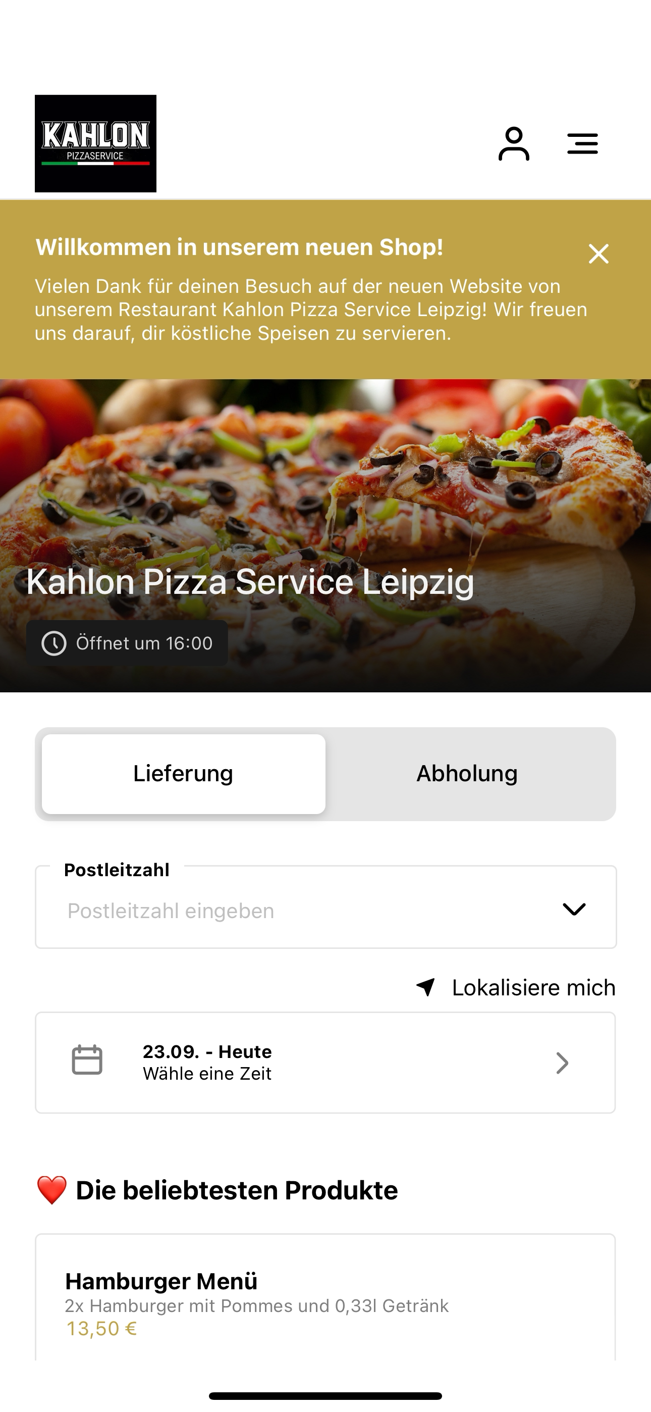 Kahlon Pizza Service Leipzig screenshot 3