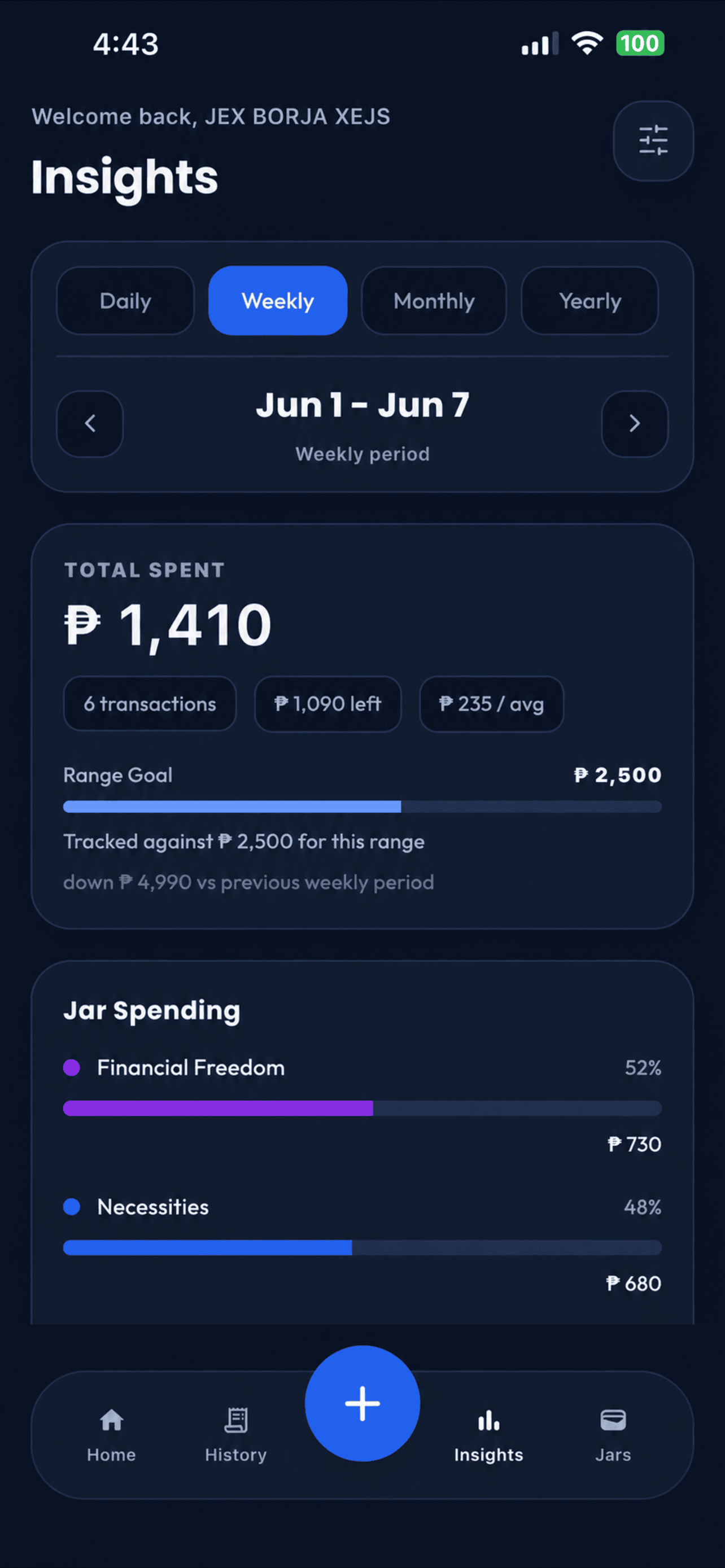 PesoJar screenshot 4