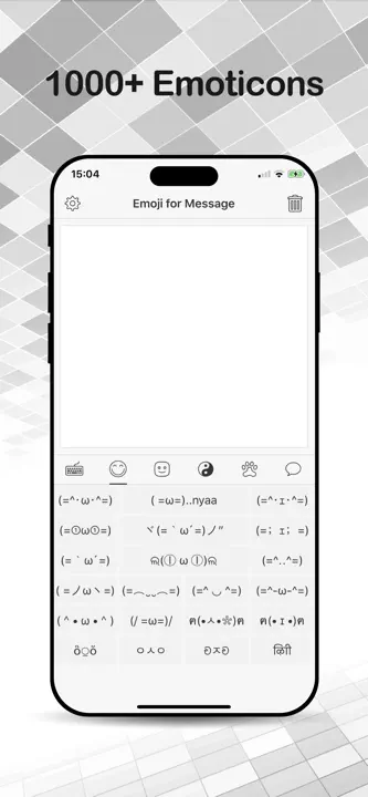 Emoji for Messageのスクリーンショット（1/4）