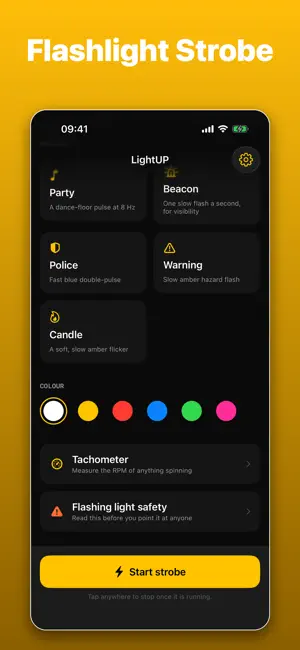 Strobe Light - LightUP screenshot 2