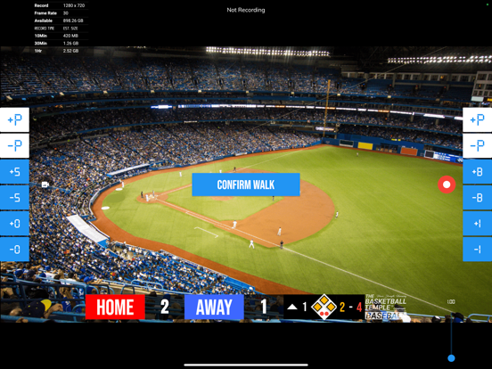BT Baseball Camera iPad screenshot