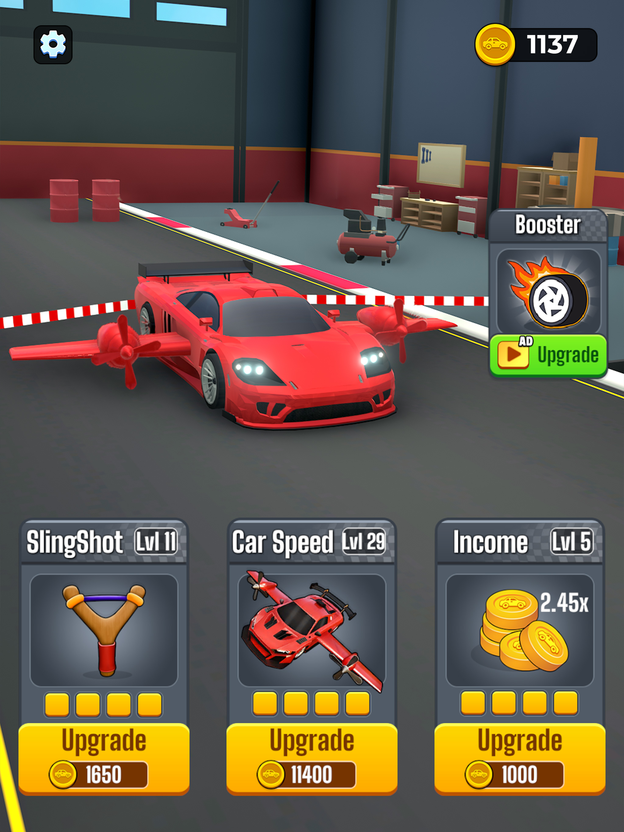 Flying Wheels Evolution