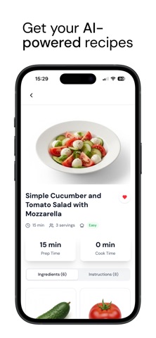 Pasto AI: Recipe Generator screenshot
