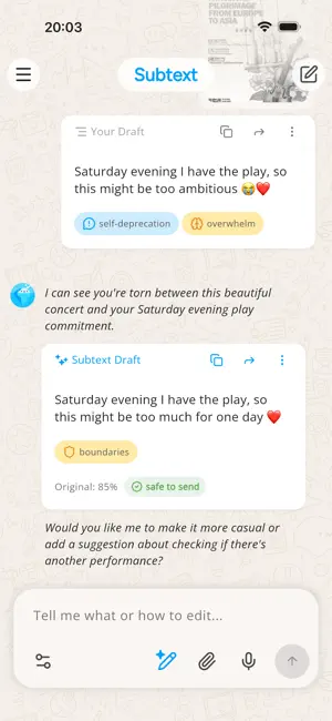 Subtext: AI Writing Assistant screenshot 4