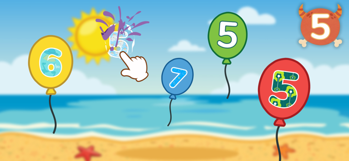 Kids Monster Math Learn Games screenshot 8