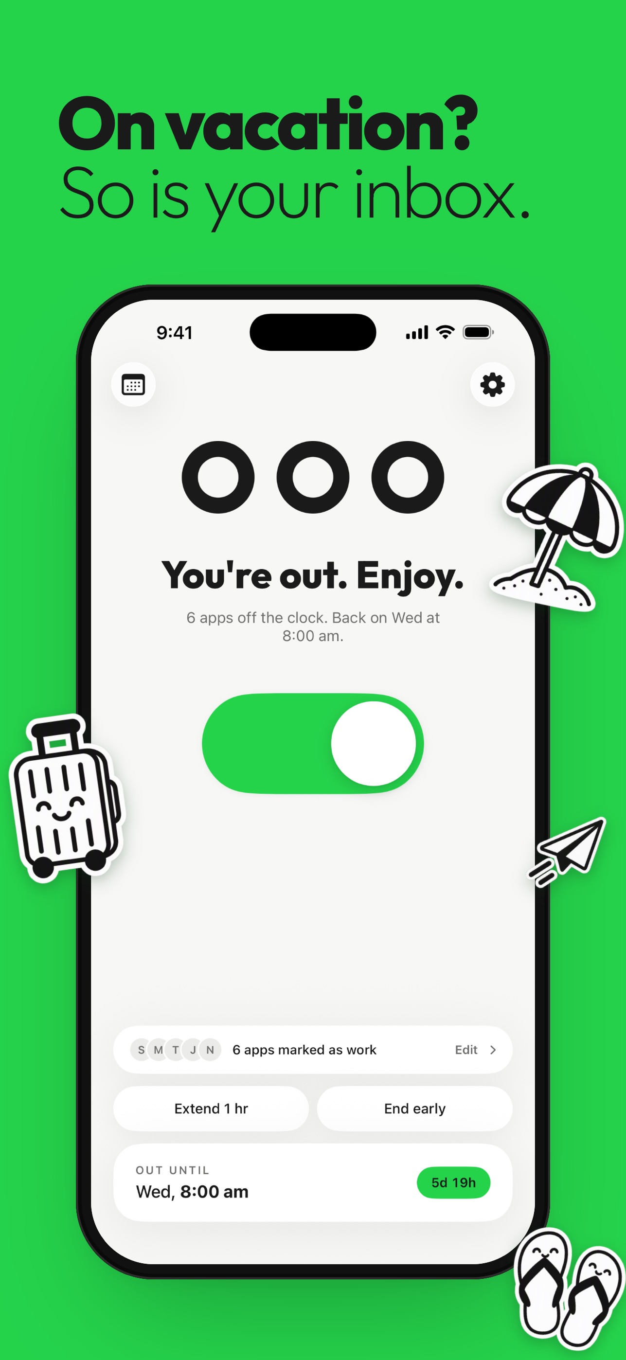 Screenshot 7 of Out of Office: Block Work Apps