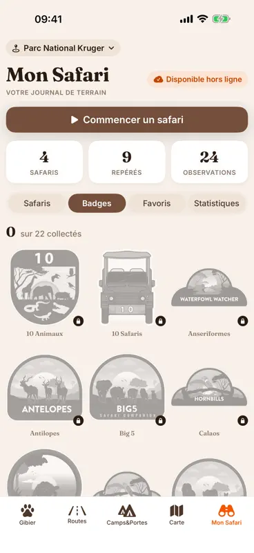 Kruger Safari: Carte & Guide screenshot 10 of 10