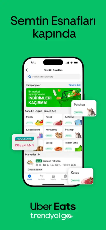 Trendyol Go: Yemek, Market, Su screenshot 6 of 8
