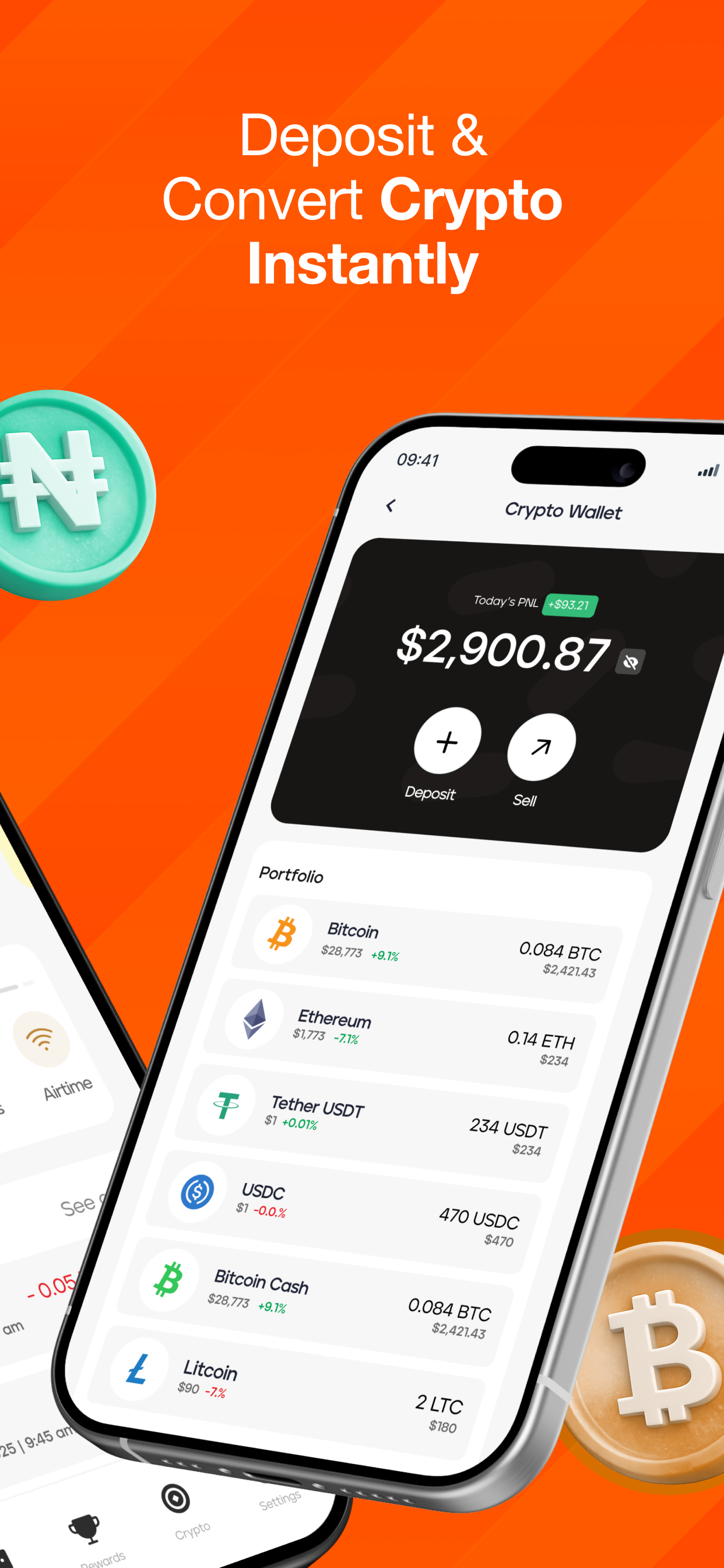 Dtunes - Crypto to Naira App
