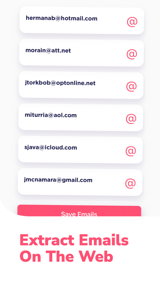 #2. Email Finder - Data Extractor (iOS) 由: Toba Ibrahim