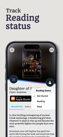 TBR: Book List Reading Tracker Screenshot 2 of 8
