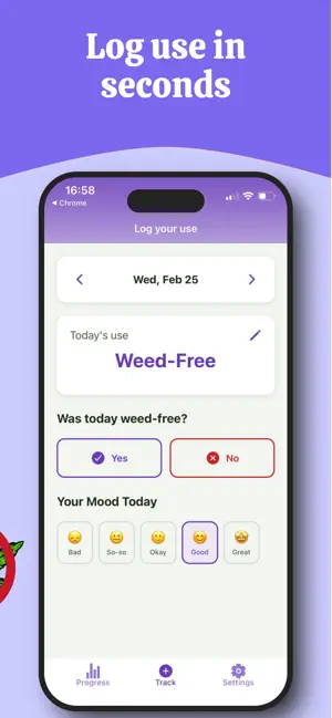 Quit Cannabis - WeedLess screenshot 2
