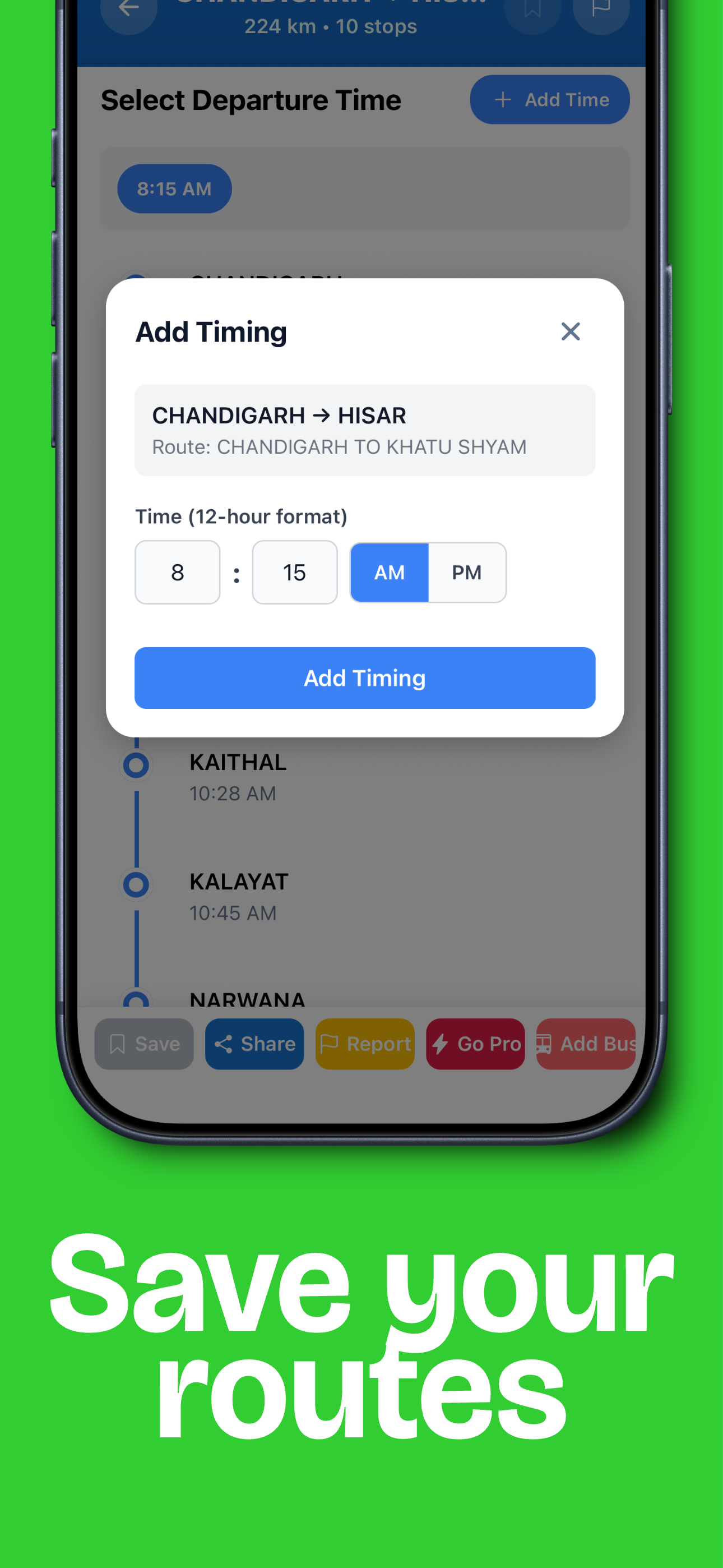 Where is my Bus Haryana