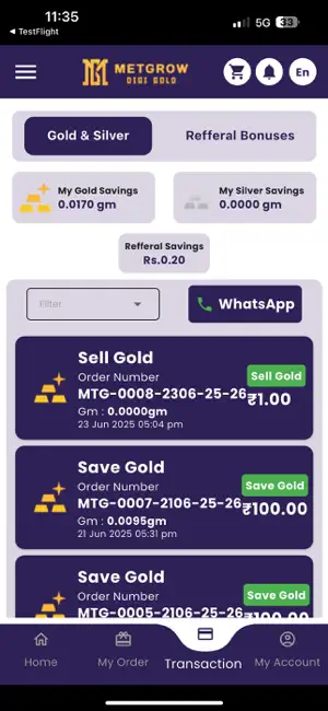 Metgrow DigiGold screenshot 2