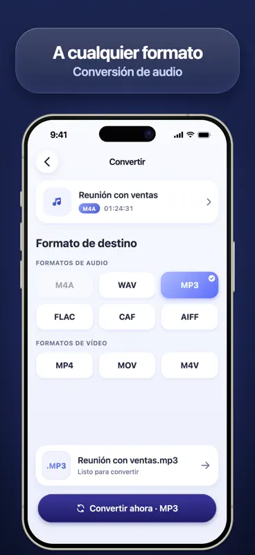 Nota de Voz - Microfono App screenshot 5 of 9