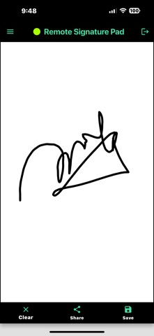 Remote Signature Pad Lite Screenshot 3 of 5
