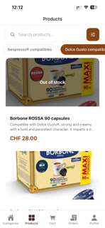 Tuttocapsule Suisse screenshot 2