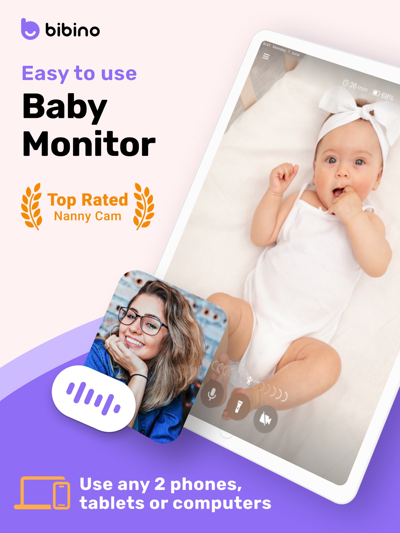 Screenshot 11 of Baby Monitor Bibino: Nanny Cam
